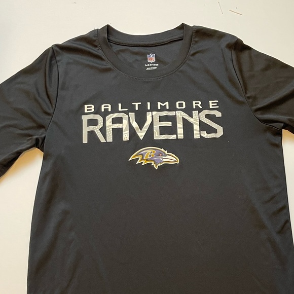 NFL Baltimore Ravens Youth Performance Size Youth L - Picture 2 of 5